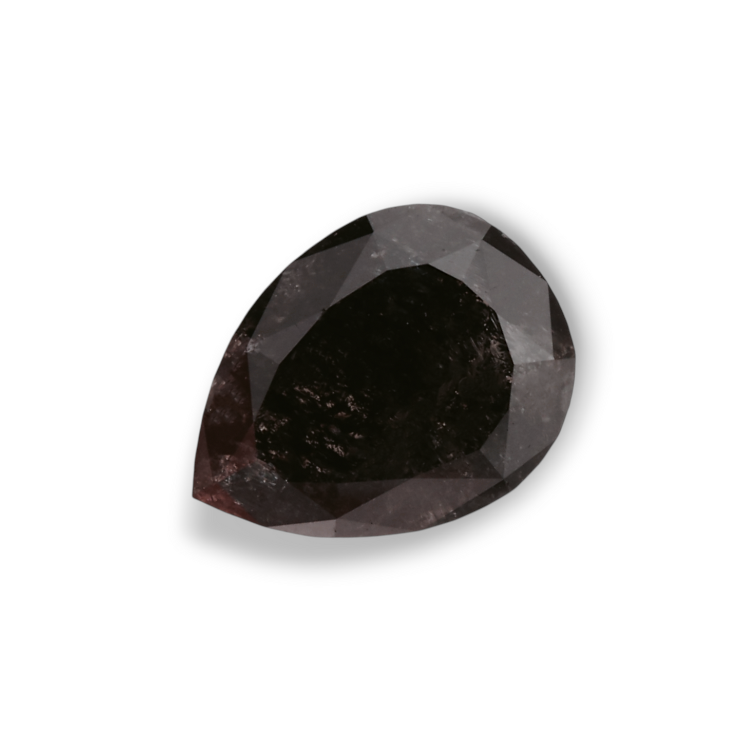 1,04 Karat natürlicher schwarzer Birnendiamant (GIA-geprüft)