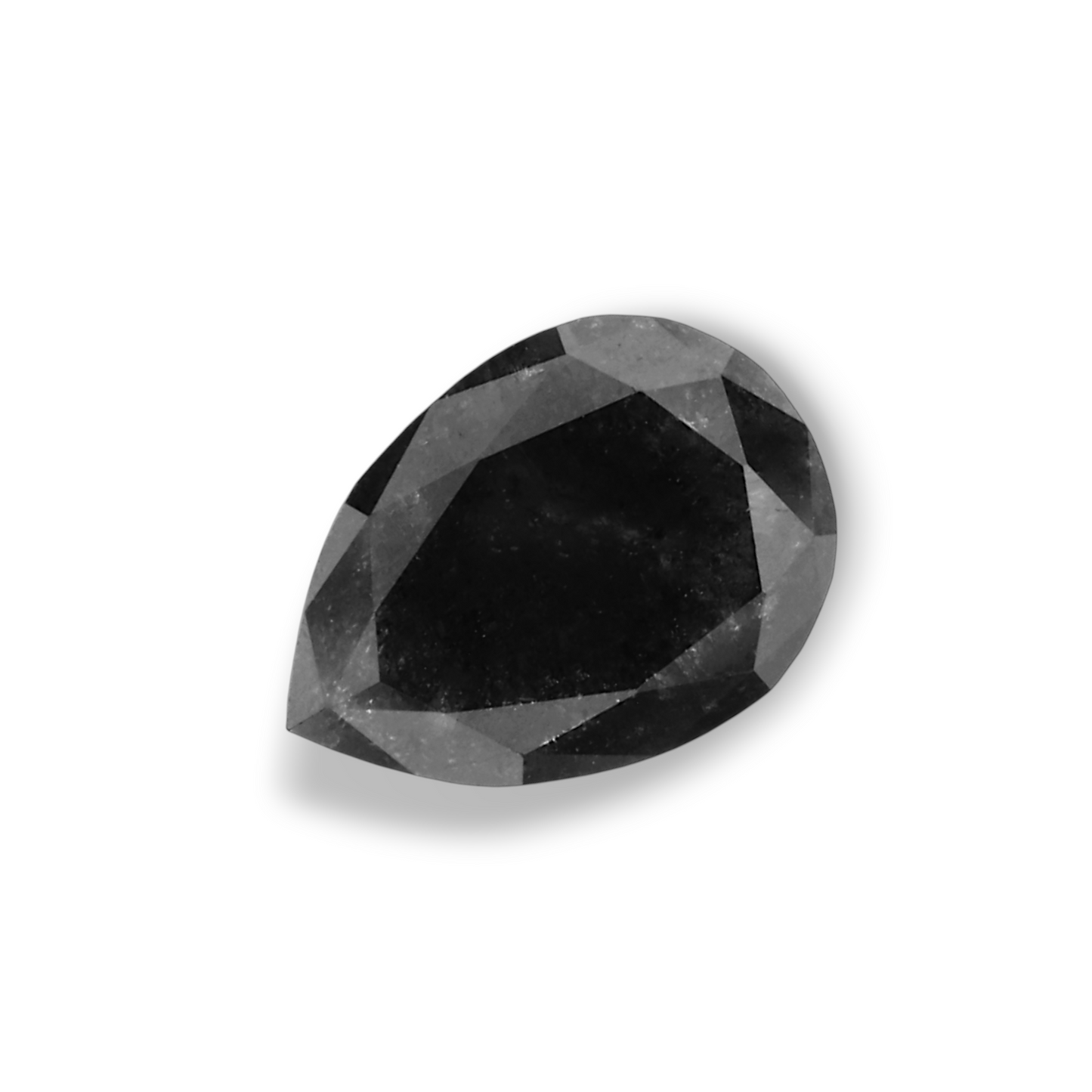 1,02 Karat natürlicher schwarzer Birnendiamant (GIA-geprüft)