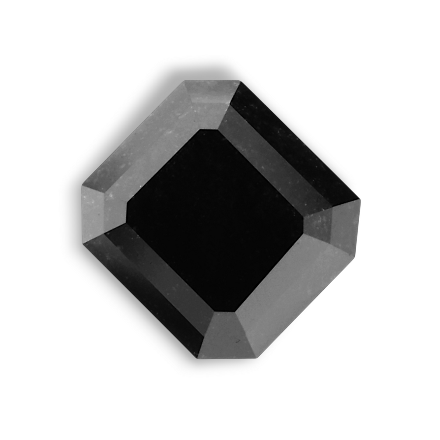 0,89 Karat natürlicher schwarzer Smaragd-Diamant, GIA-zertifiziert