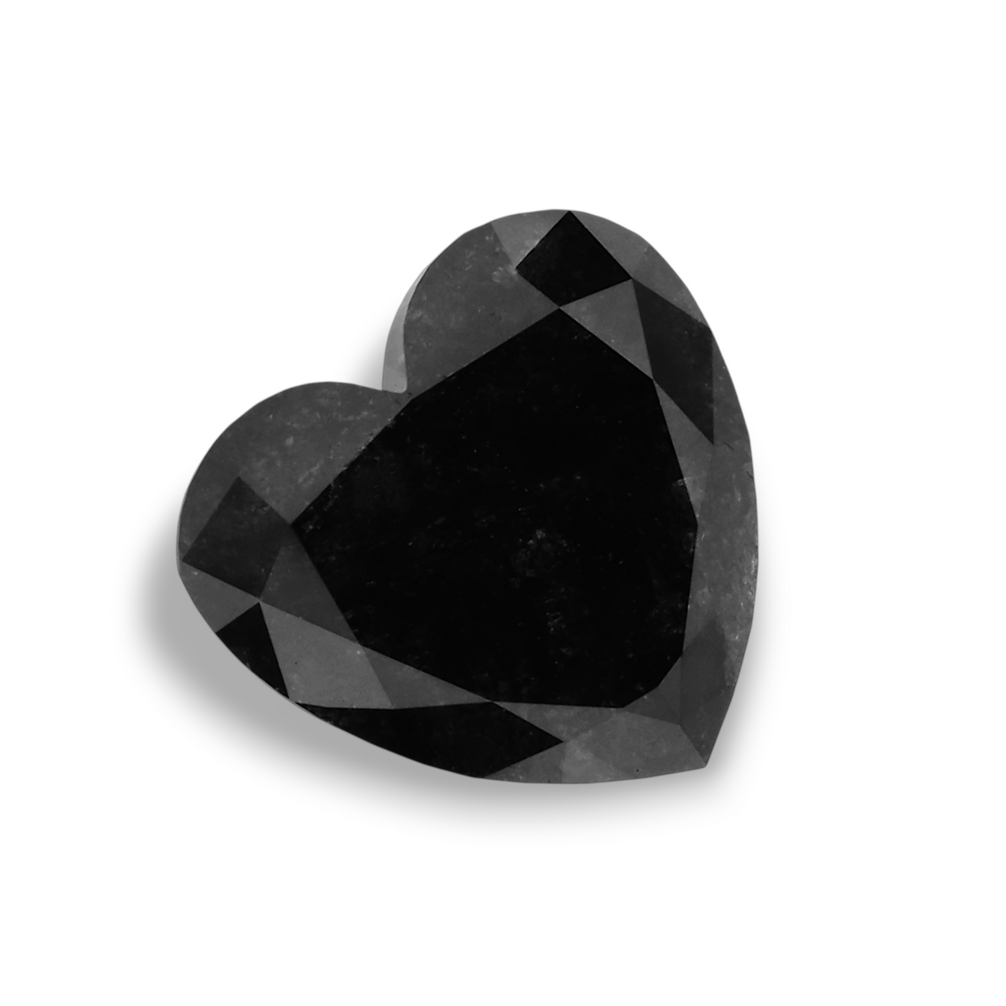 1,42 Karat natürlicher schwarzer Herzdiamant (GIA-geprüft)