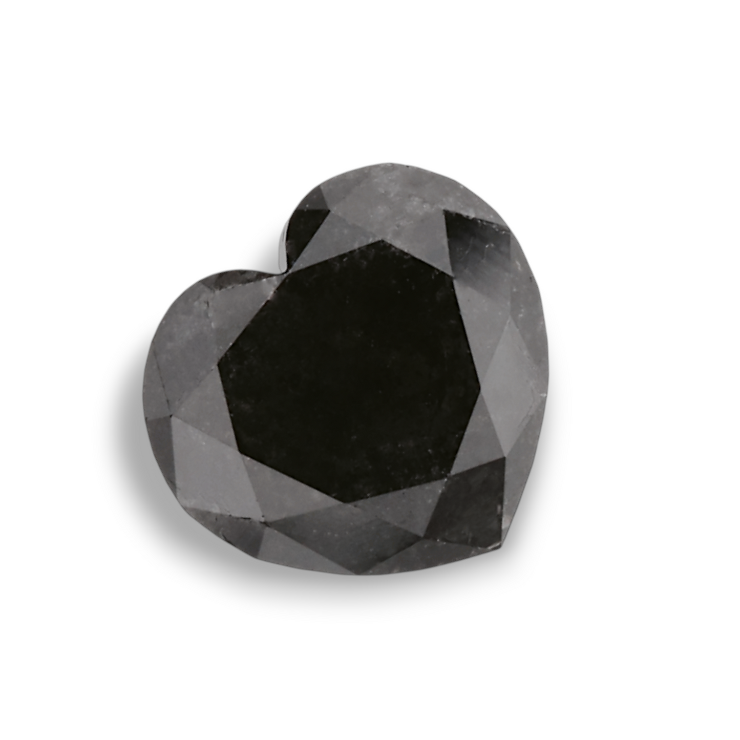 1,04 Karat Natürlicher Schwarzer Herzdiamant GIA