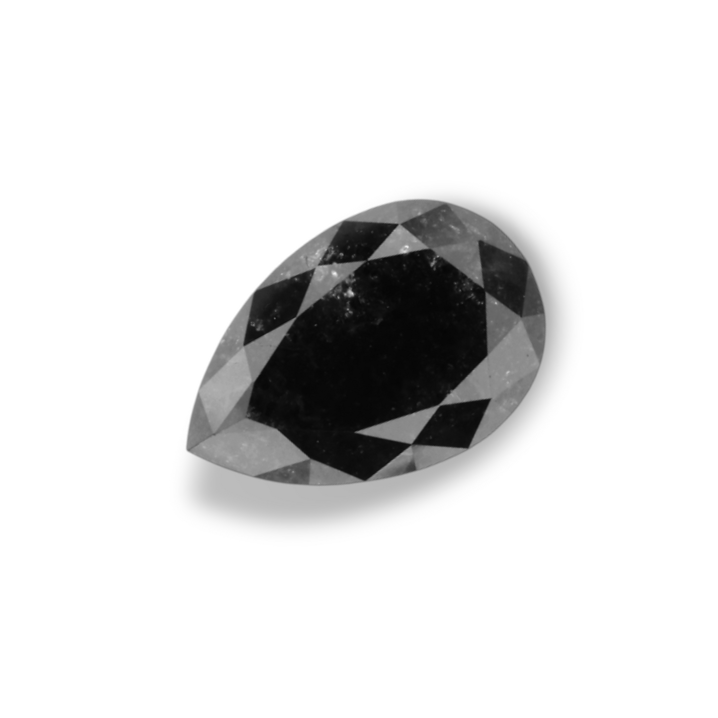 1,18 Karat natürlicher schwarzer Birnendiamant (GIA-geprüft)