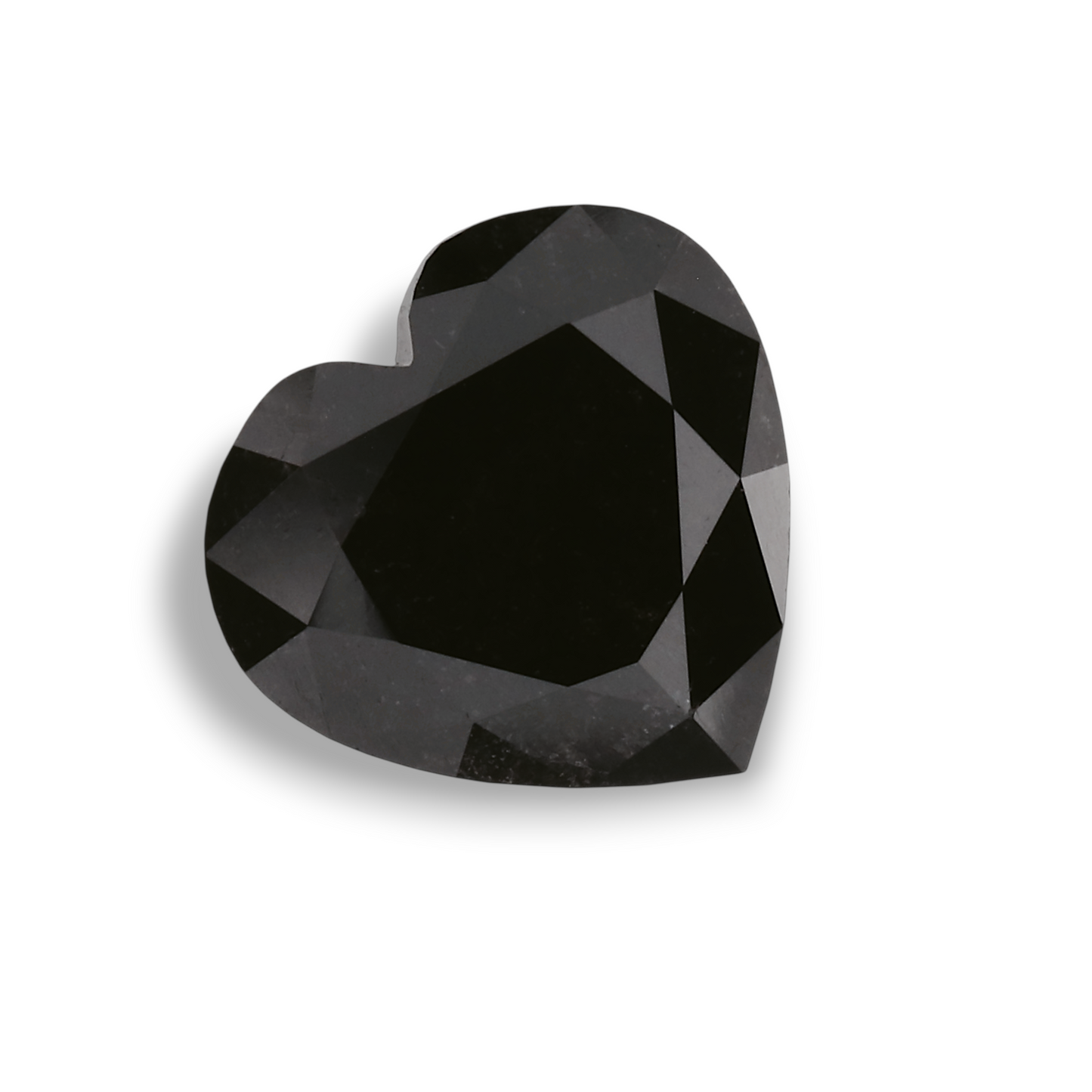 1,44 Karat natürlicher schwarzer Herzdiamant (GIA-geprüft)