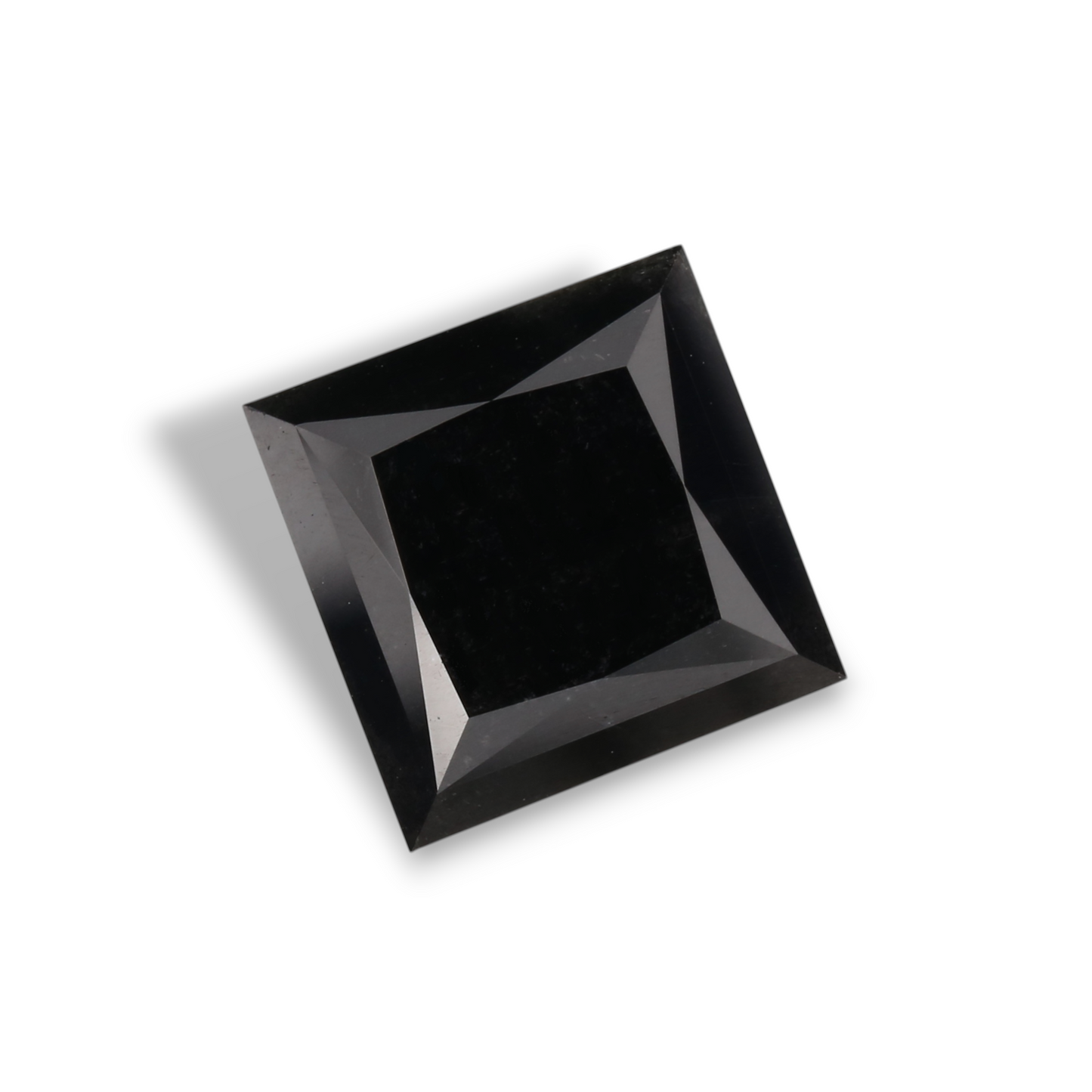4,81 Karat Natürlicher Schwarzer Prinzessdiamant GIA