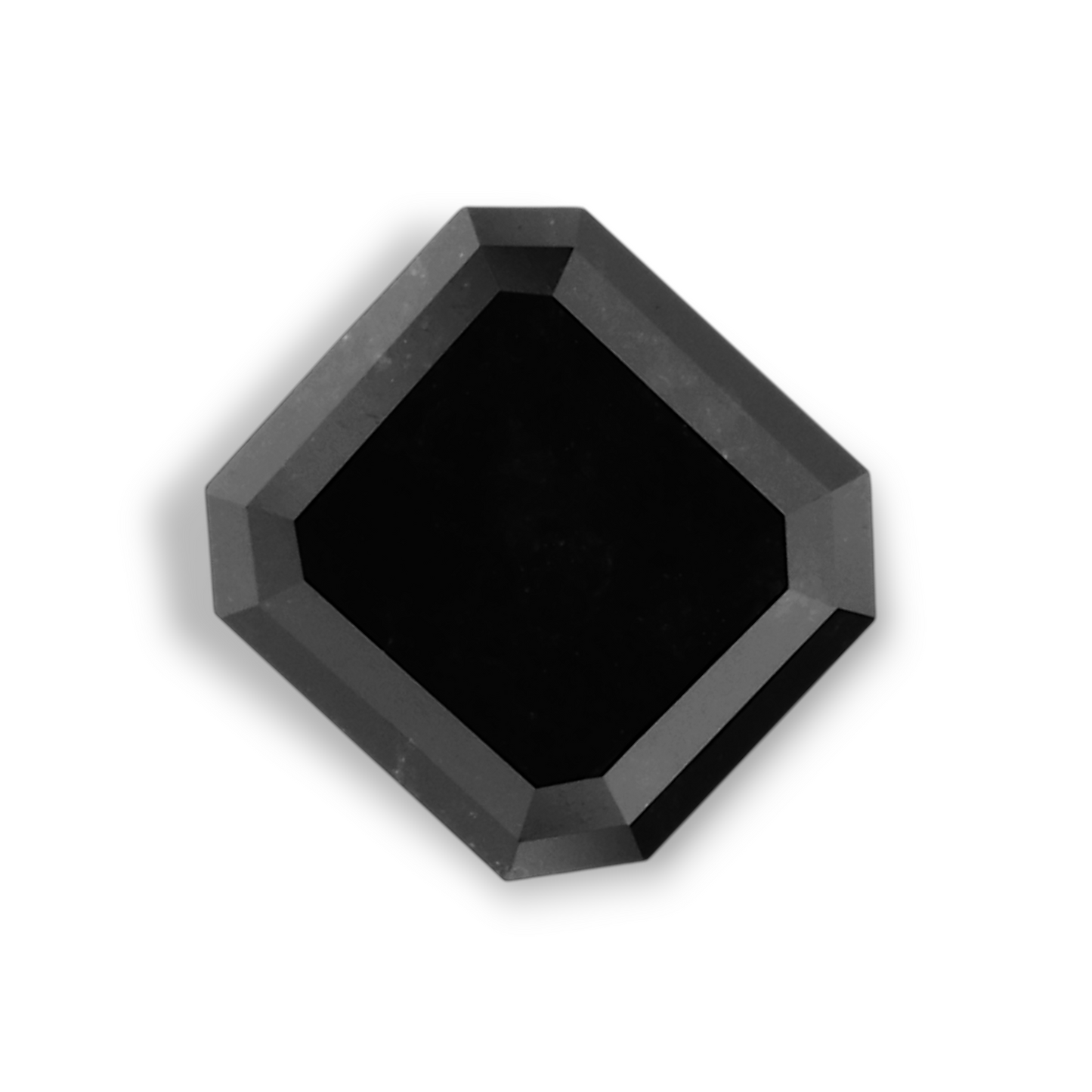 0,8 Karat natürlicher schwarzer Smaragd-Diamant, GIA-zertifiziert