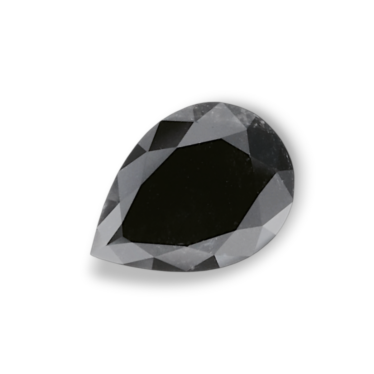 Birnenförmiger Diamant | 1,18 ct | Fancy Black | GIA | Ref. S762406