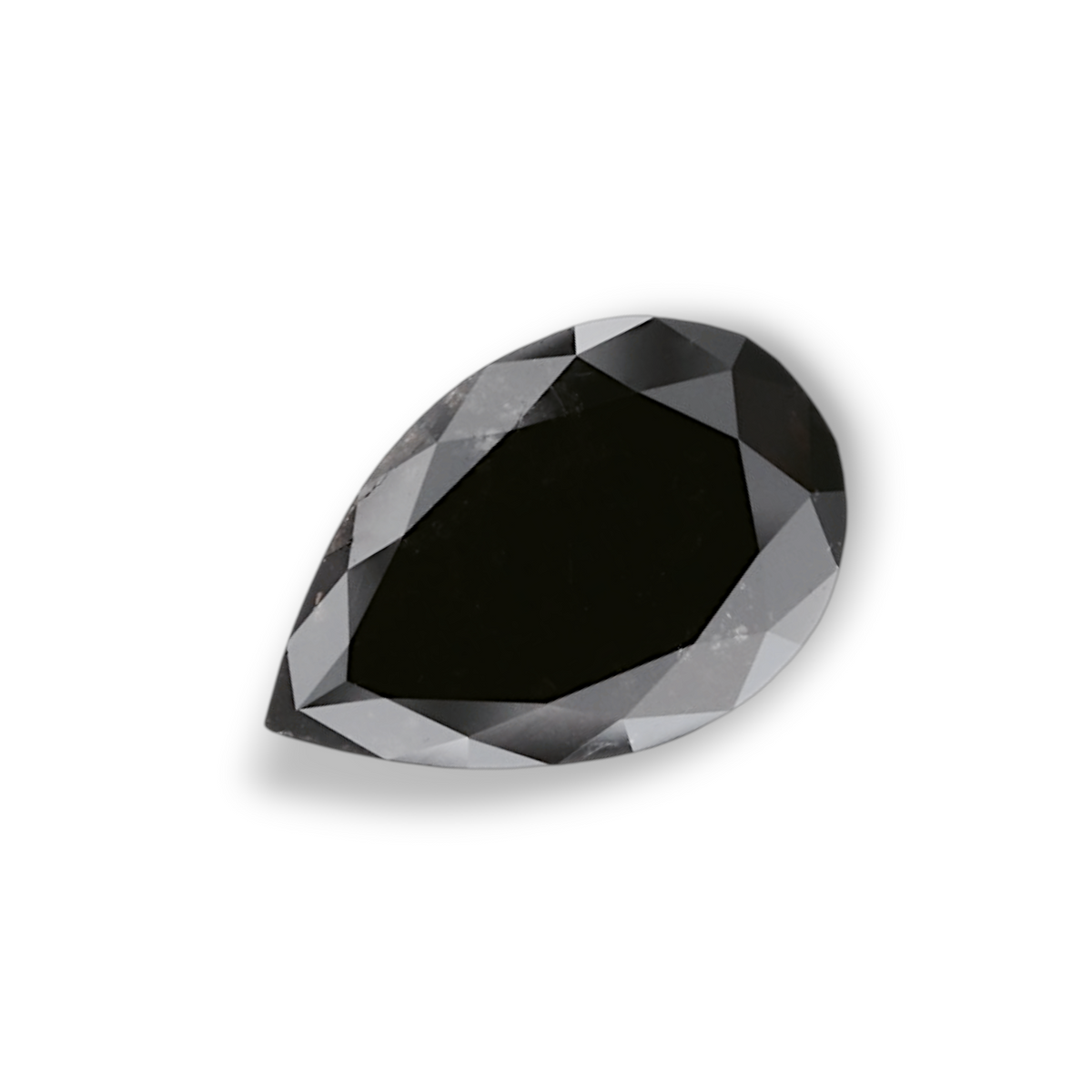 Birnenförmiger Diamant | 3,37 ct | Fancy Black | GIA | Ref. S536932