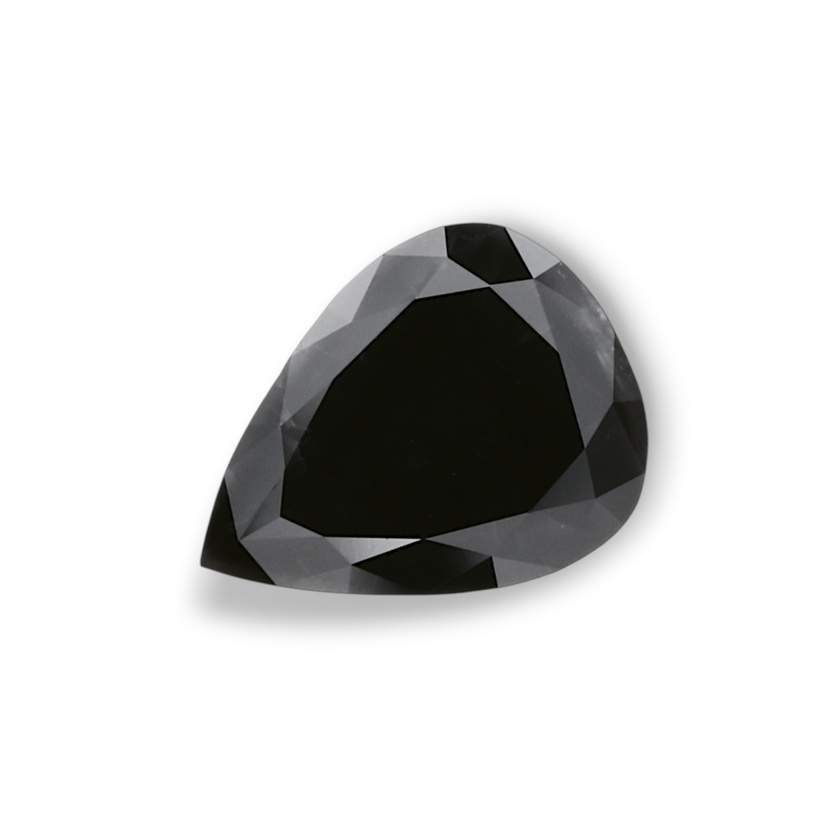 Birnenförmiger Diamant | 1,48 ct | Fancy Black | GIA | Ref. S698487