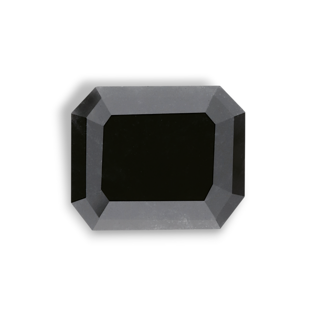 Smaragd-Diamant | 7,21 ct | Fancy Black | GIA | Ref. S714277