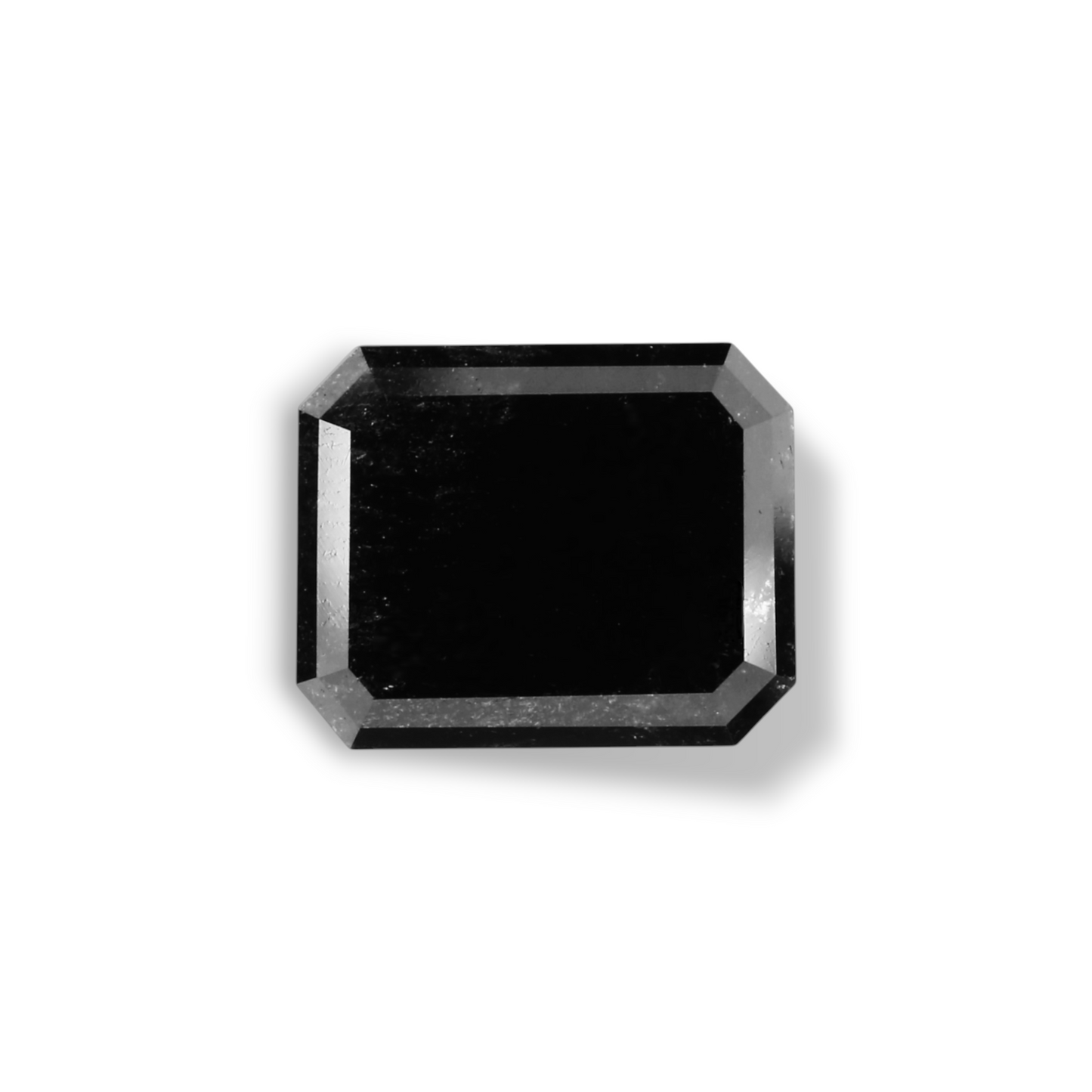 2,21 Karat natürlicher schwarzer Smaragd-Diamant (GIA)