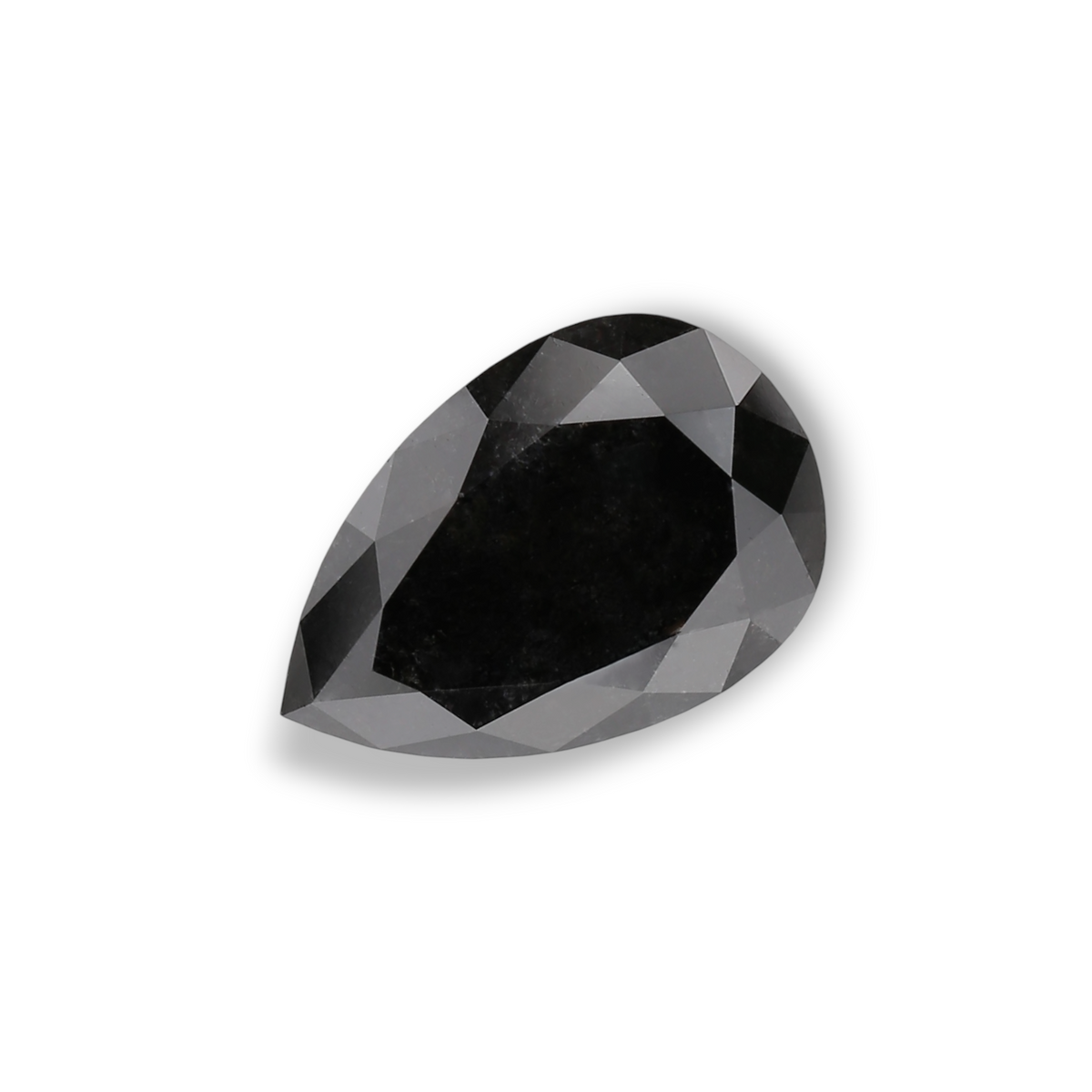 Birnenförmiger Diamant | 1,86 ct | Fancy Black | GIA | Ref. S234783
