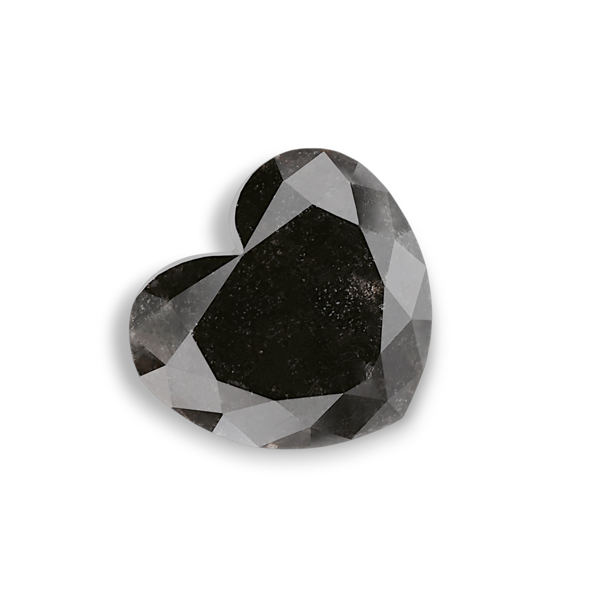 Herzförmiger Diamant | 4,12 ct | Fancy Black | GIA | Ref. S198791