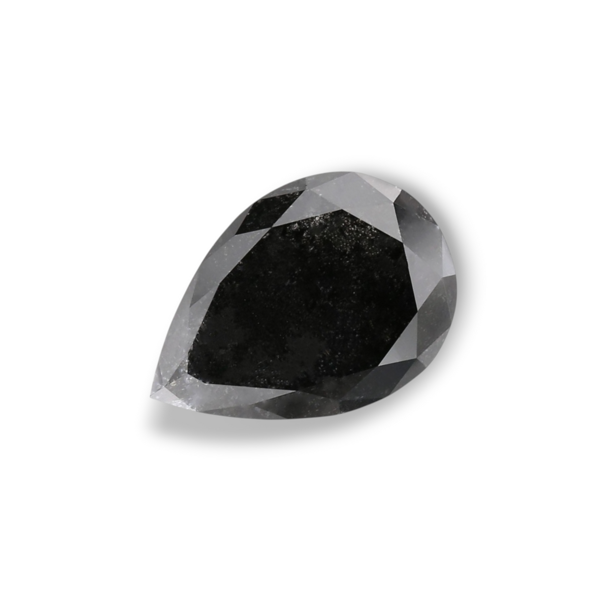 Birnenförmiger Diamant | 2,33 ct | Fancy Black | GIA | Ref. S304037