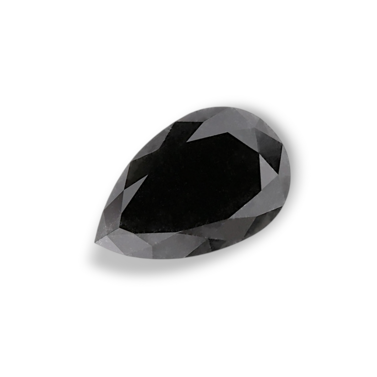 Birnenförmiger Diamant | 3,26 ct | Fancy Black | GIA | Ref. S862931
