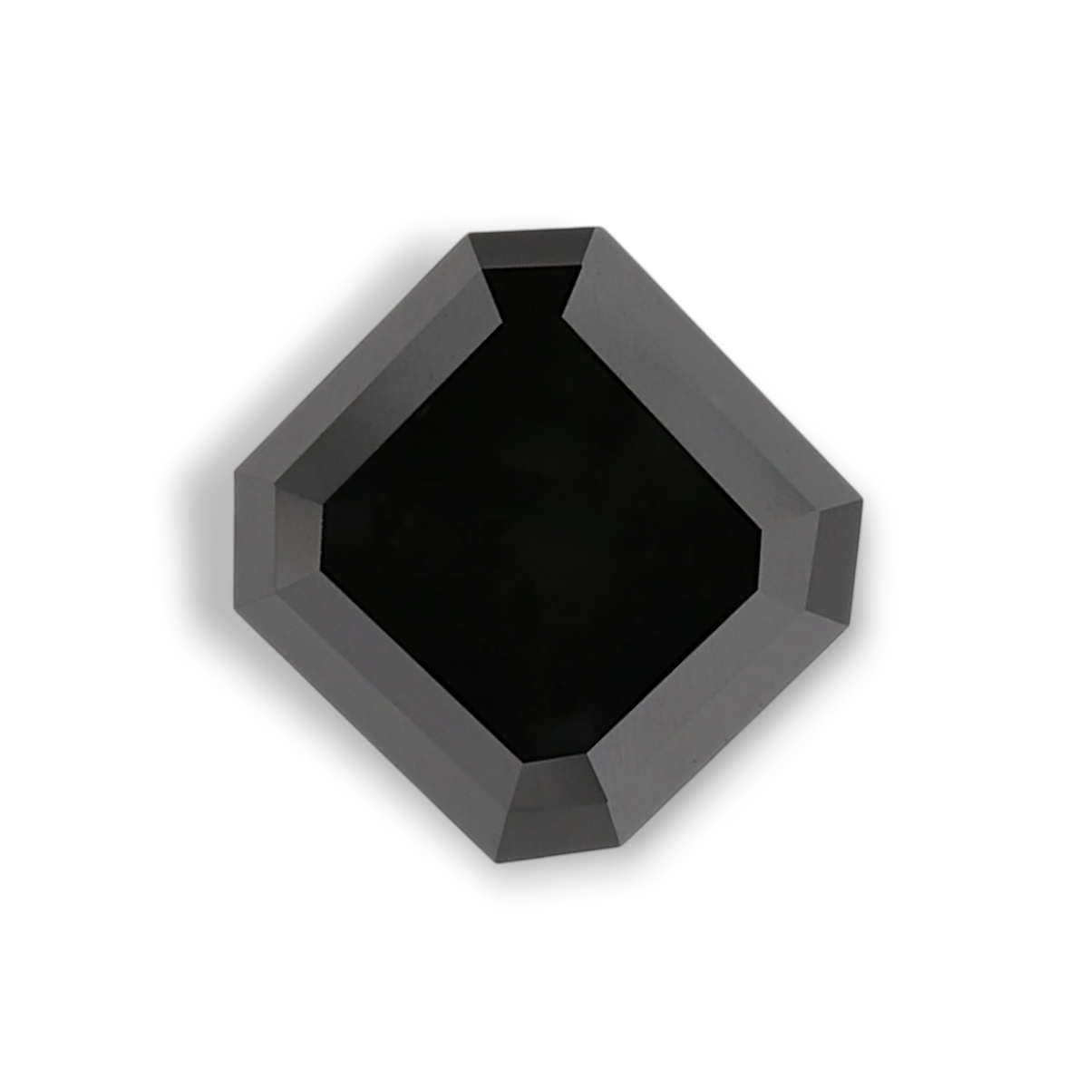 Quadratischer Smaragd-Diamant | 1,61 ct | Fancy Black | GIA | Ref. S267855