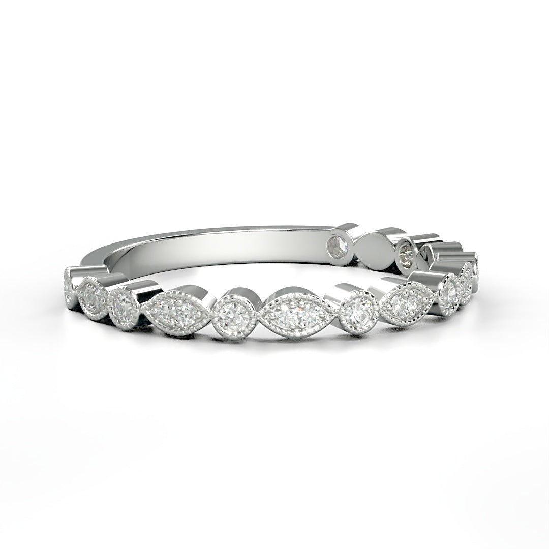 Verlobungsring Jolie mit 0.15ct Diamanten, G/SI-Qualität – erhältlich in München und Augsburg