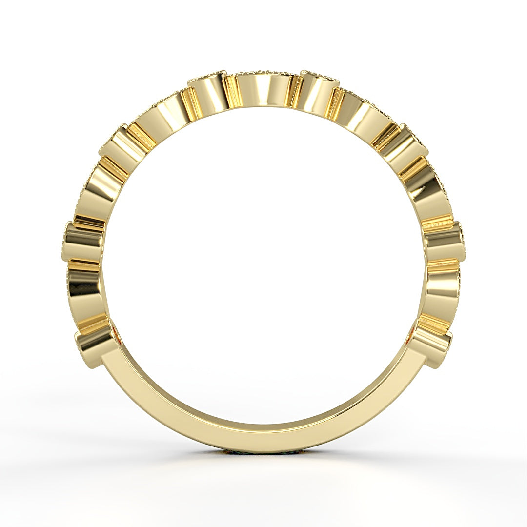 Verlobungsring Jolie mit 0.15ct Diamanten, G/SI-Qualität – erhältlich in München und Augsburg
