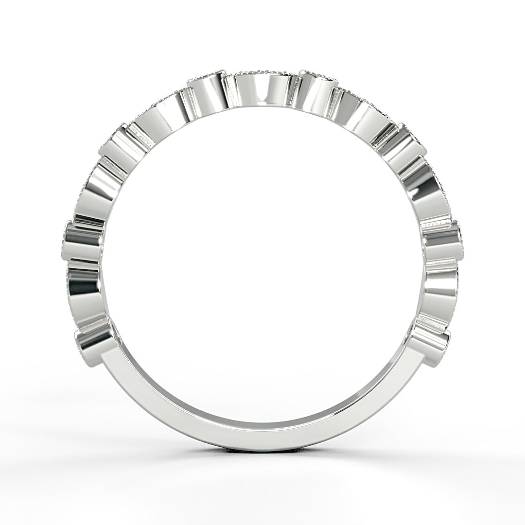 Verlobungsring Jolie mit 0.15ct Diamanten, G/SI-Qualität – erhältlich in München und Augsburg