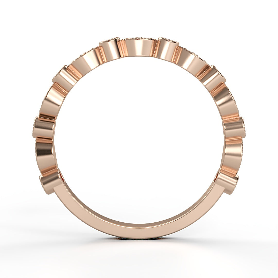 Verlobungsring Jolie mit 0.15ct Diamanten, G/SI-Qualität – erhältlich in München und Augsburg