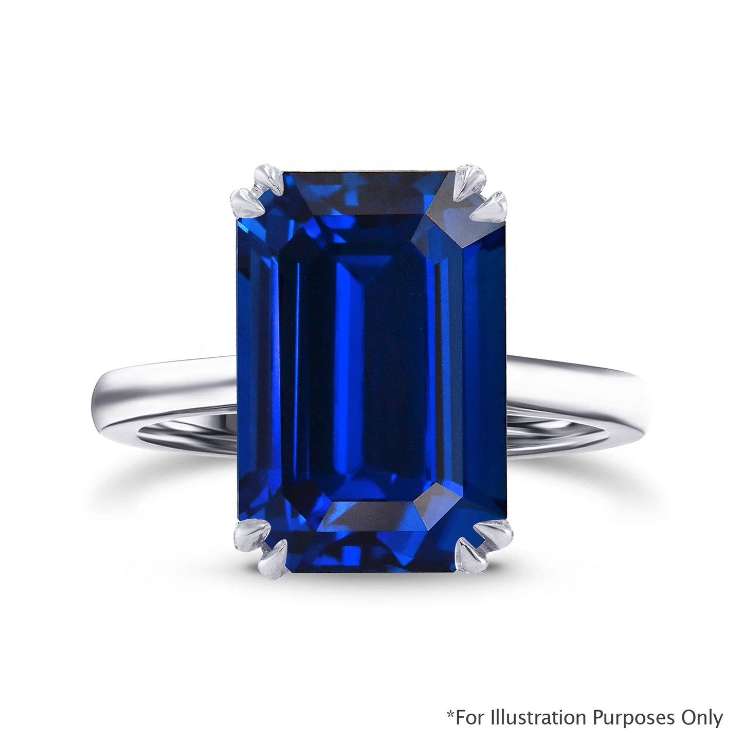 10,47 Karat blauer Smaragd-Saphir aus Sri Lanka (GRS)
