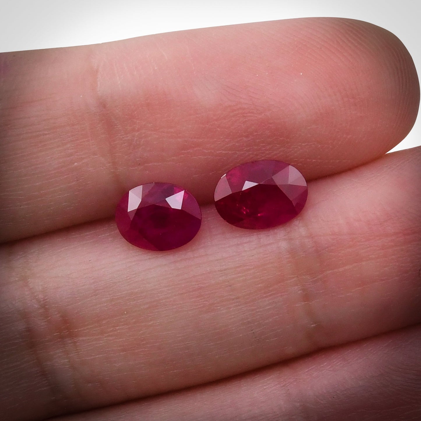3.23 Carat Red Oval Ruby