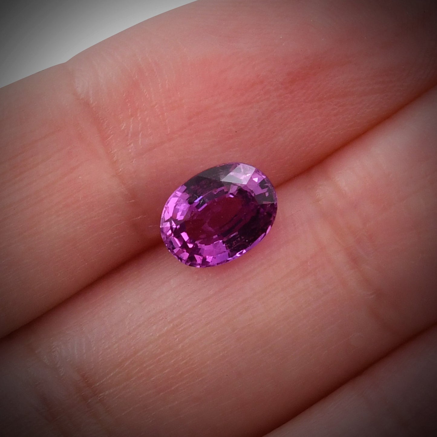 2.08 Carat Pink Oval Sapphire