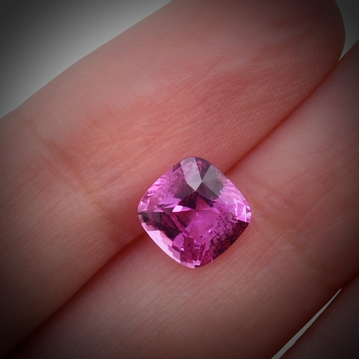 3.10 Carat Pink MADAGASCAR Cushion Sapphire CD