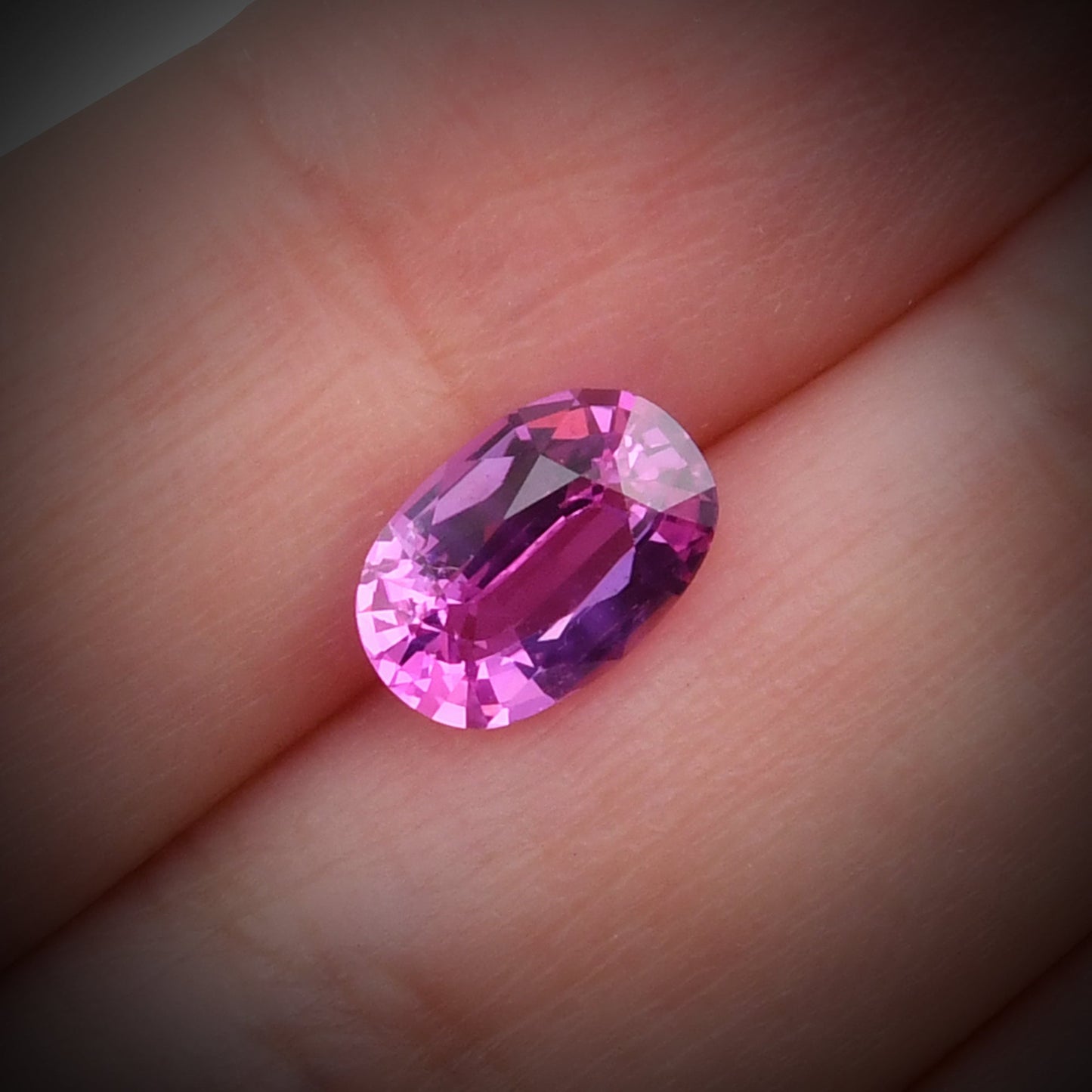 2.06 Carat Pink Oval Sapphire