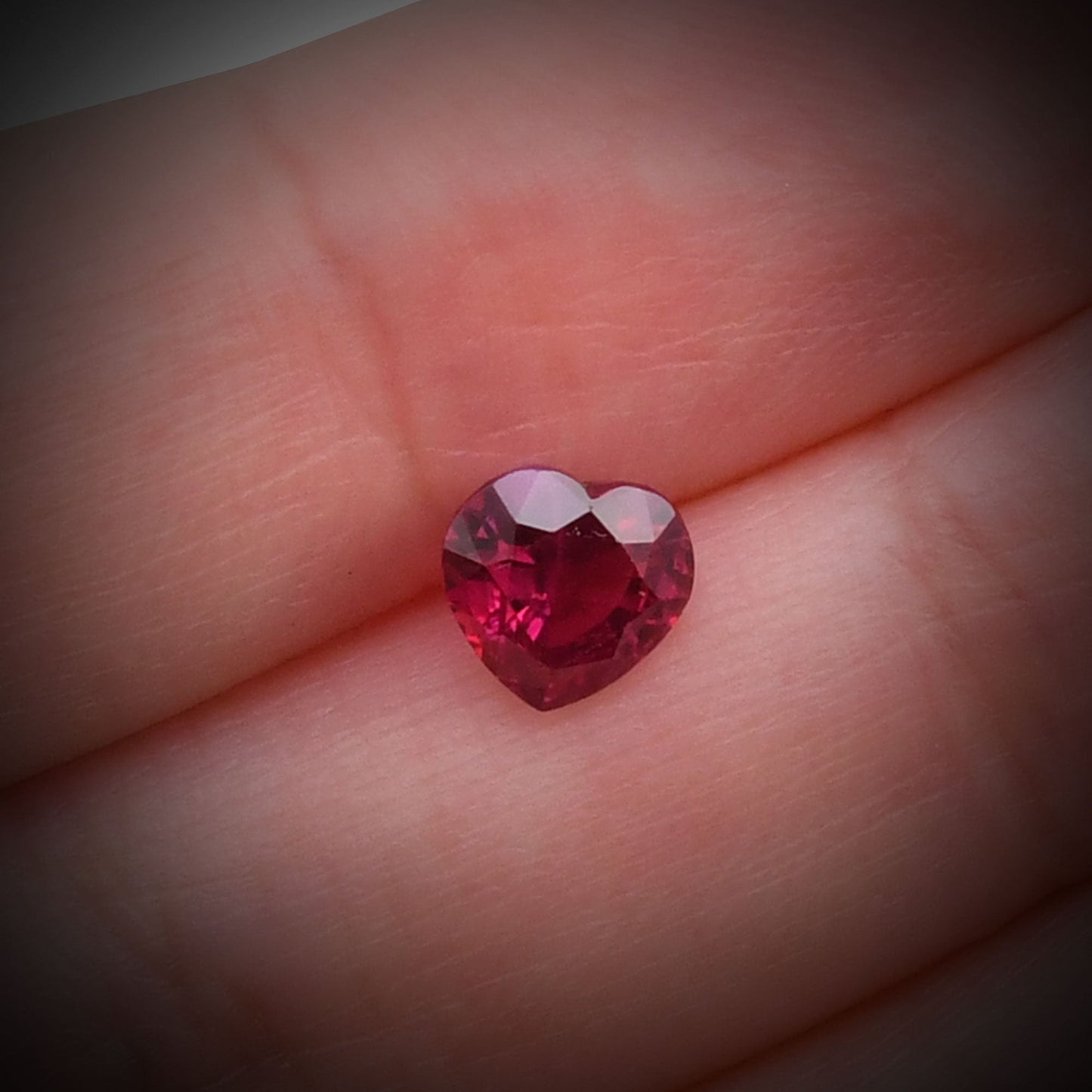 1.60 Carat Red Heart Ruby