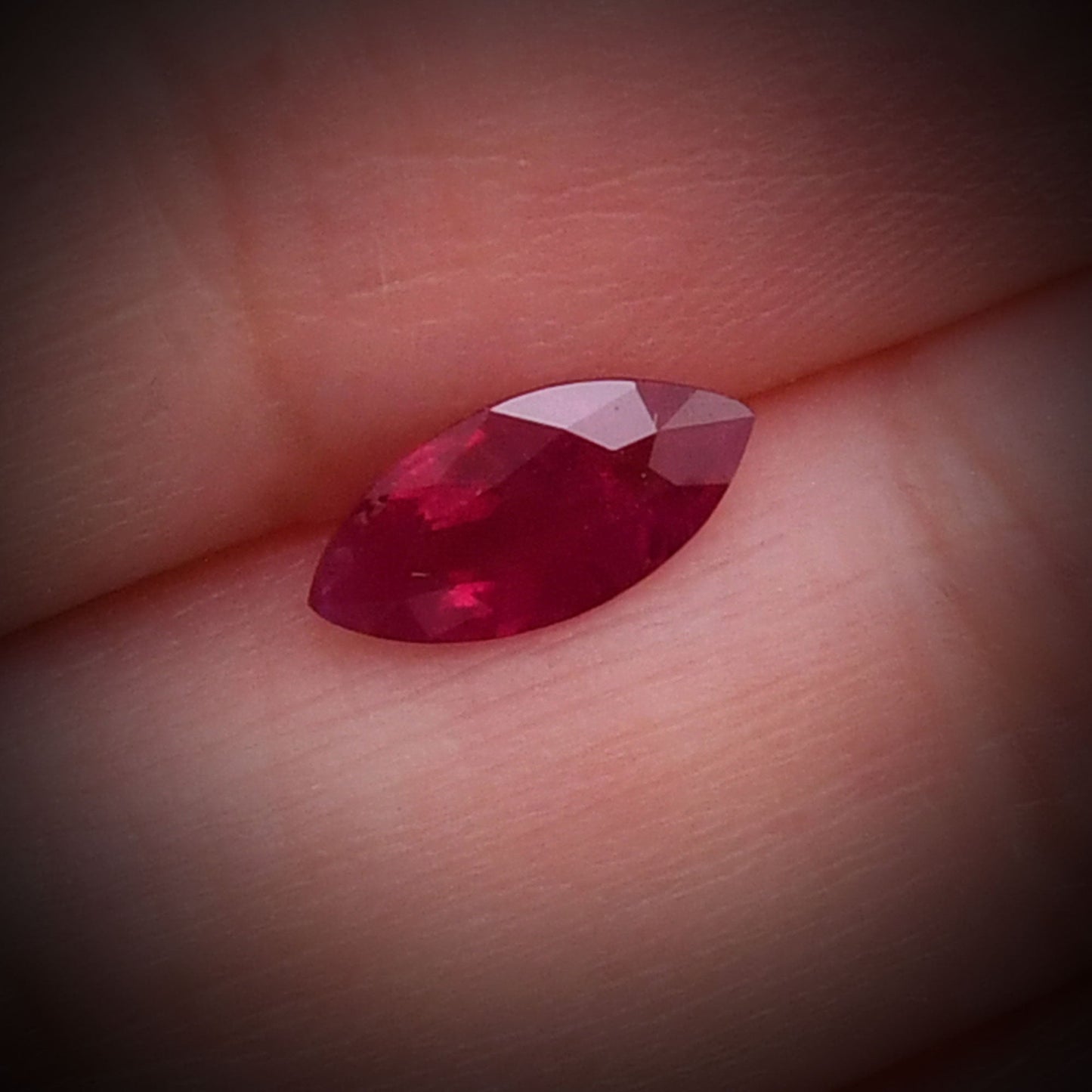 1.14 Carat Red Marquise Ruby