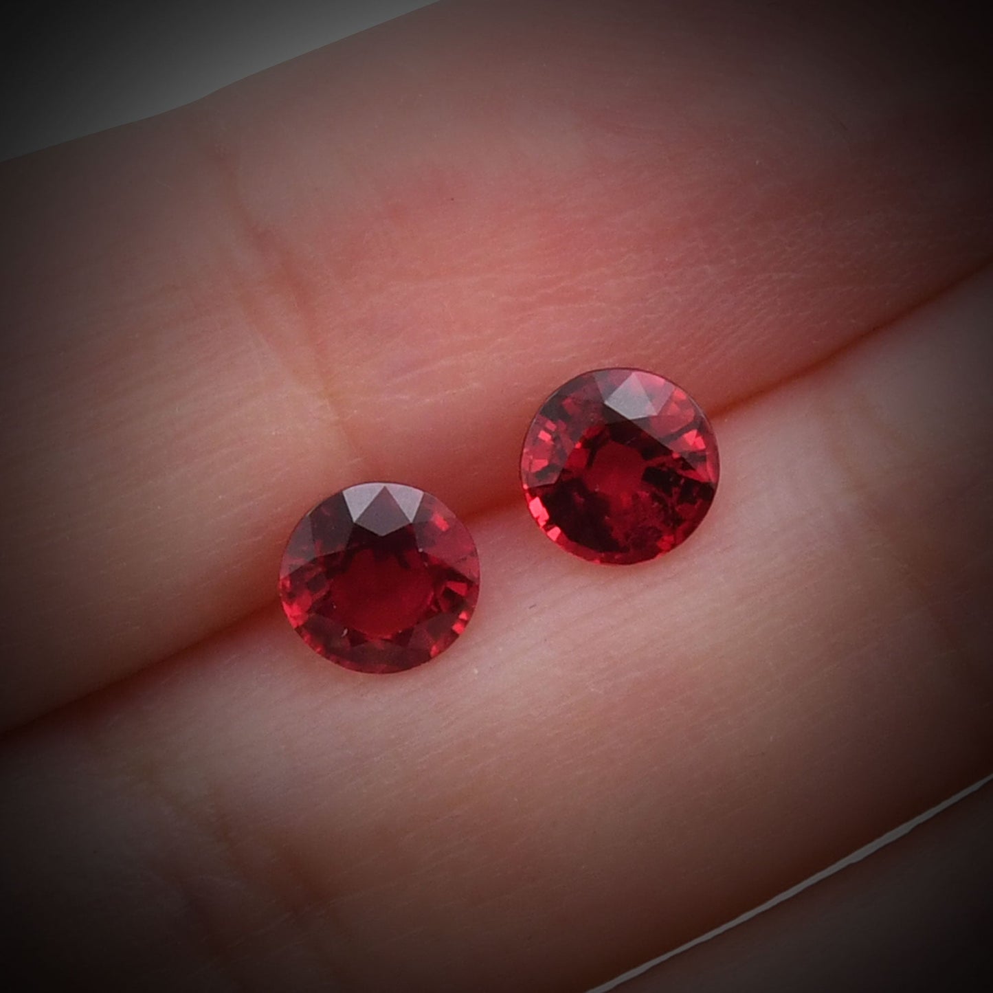 2.04 Carat Red Round Ruby