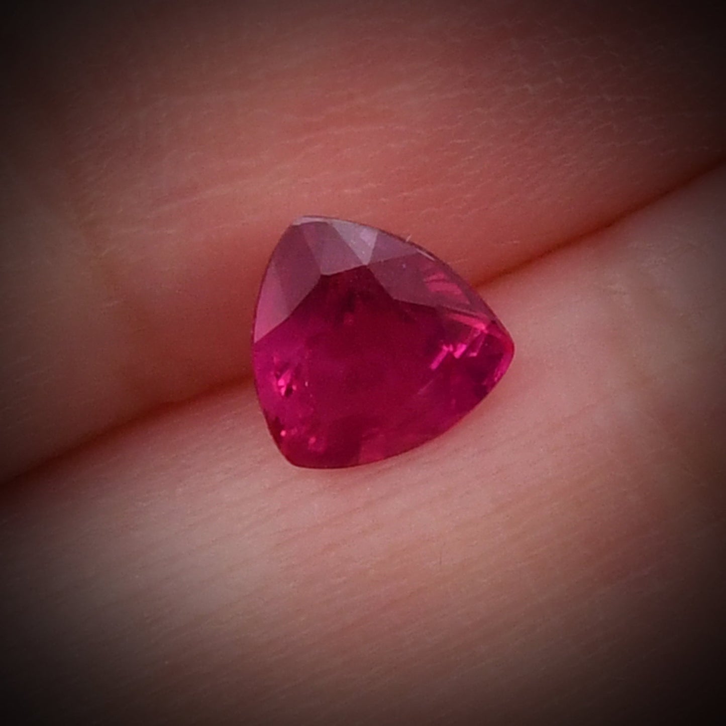 1.16 Carat Red Trilliant Ruby