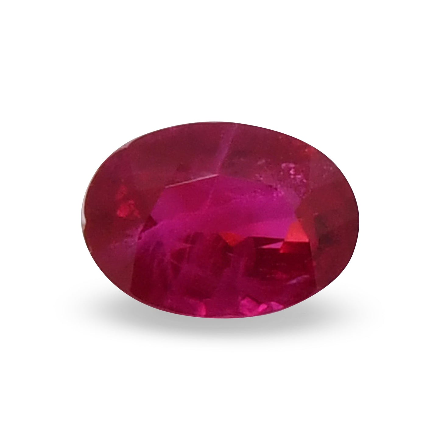 1.06 Carat Red Oval Ruby