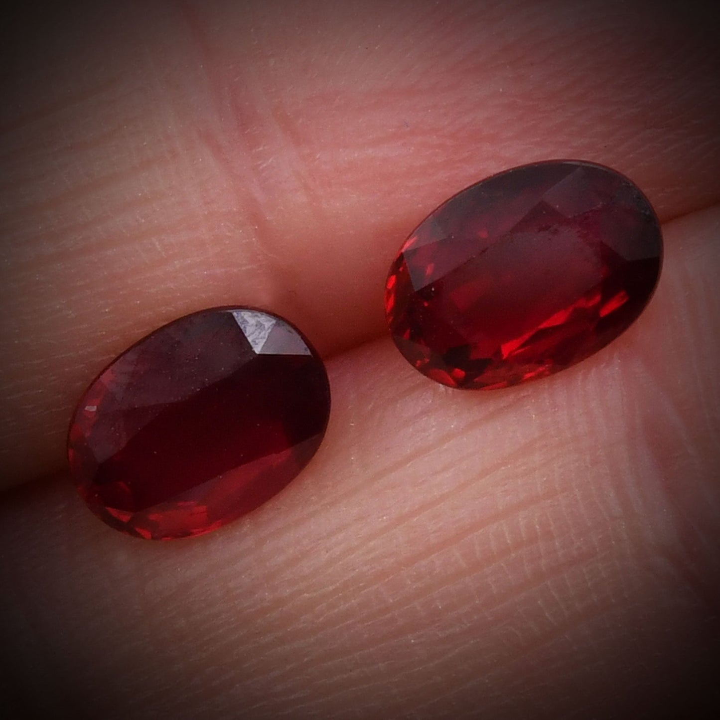 4.09 Carat Red MOZAMBICAN Oval Ruby GRS