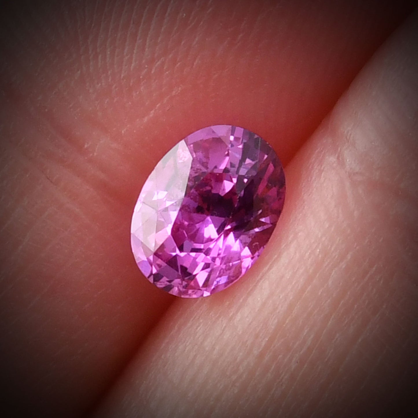 1.59 Carat Pink Oval Sapphire