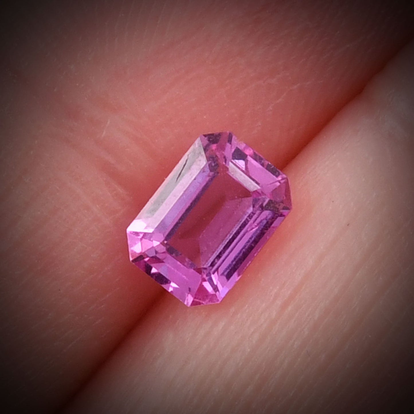 1,19 Karat rosa Smaragd-Saphir