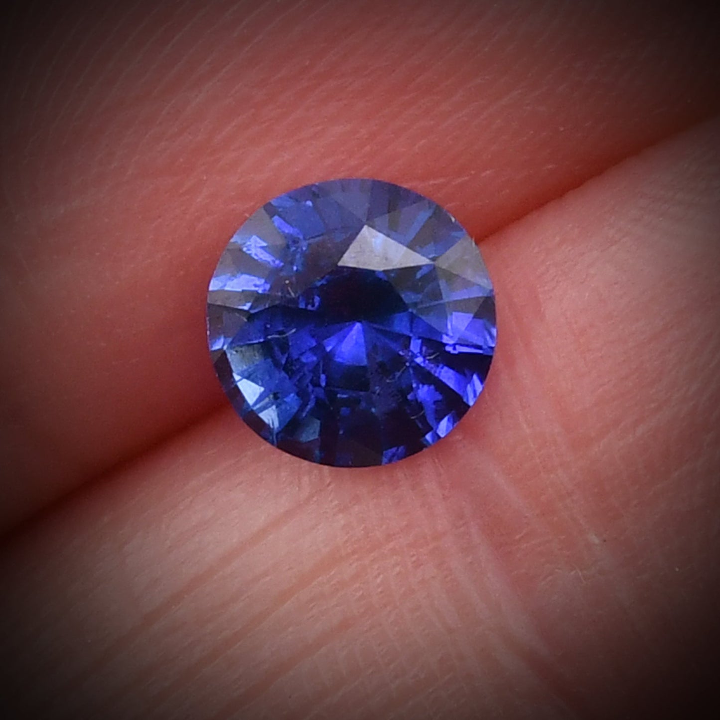 1.62 Carat Blue SRI LANKAN Round Sapphire