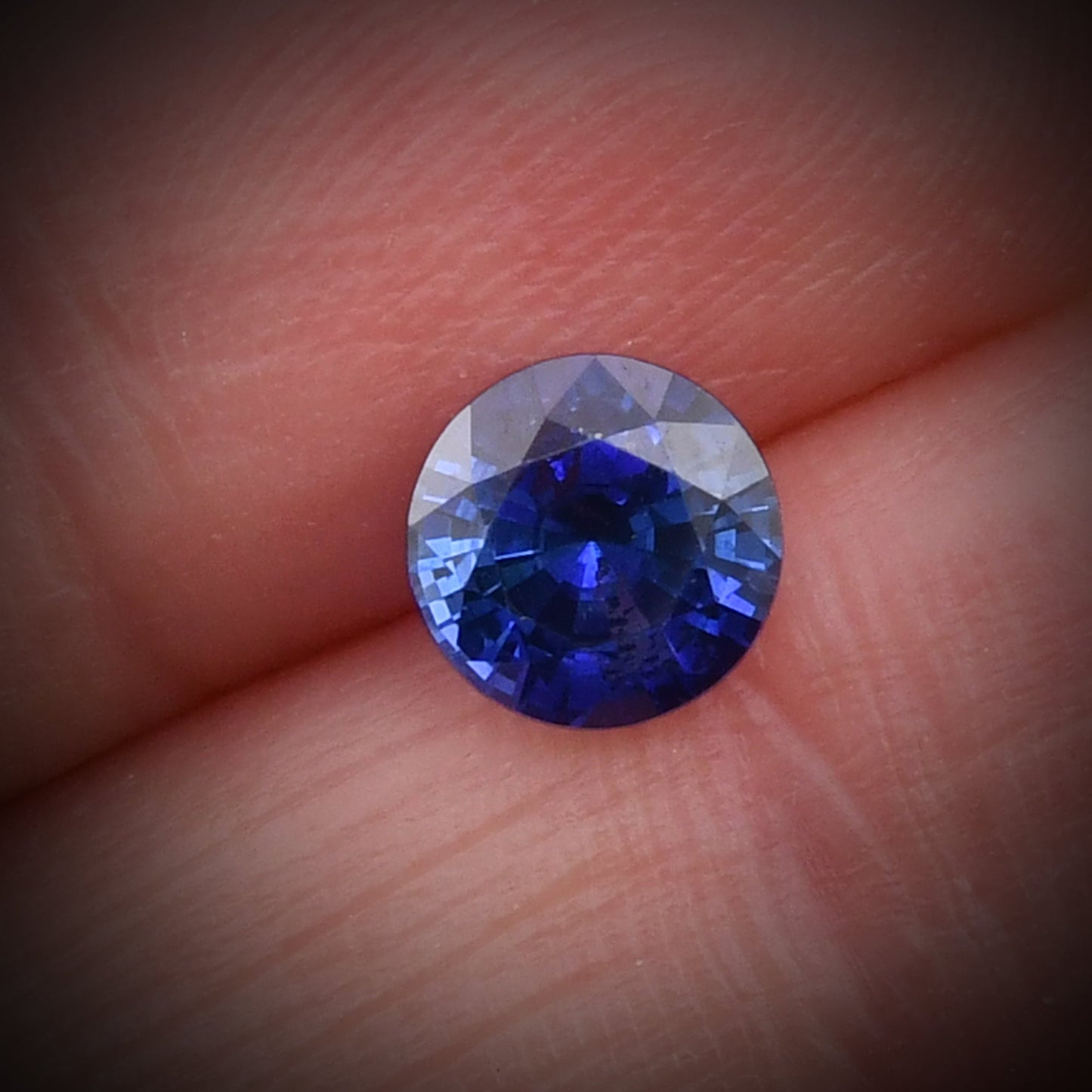 1.30 Carat Blue SRI LANKAN Round Sapphire