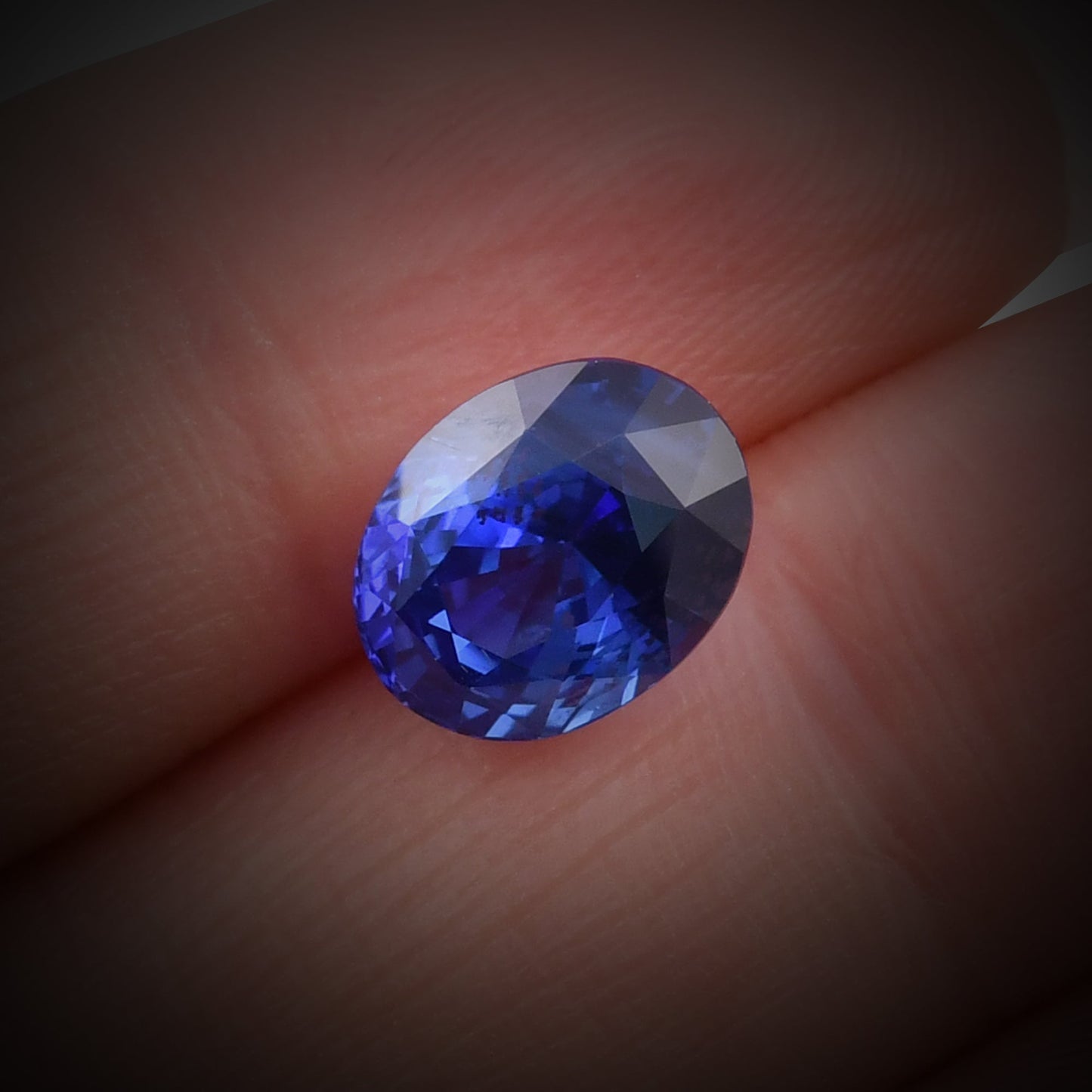 4.14 Carat Blue SRI LANKAN Oval Sapphire CD