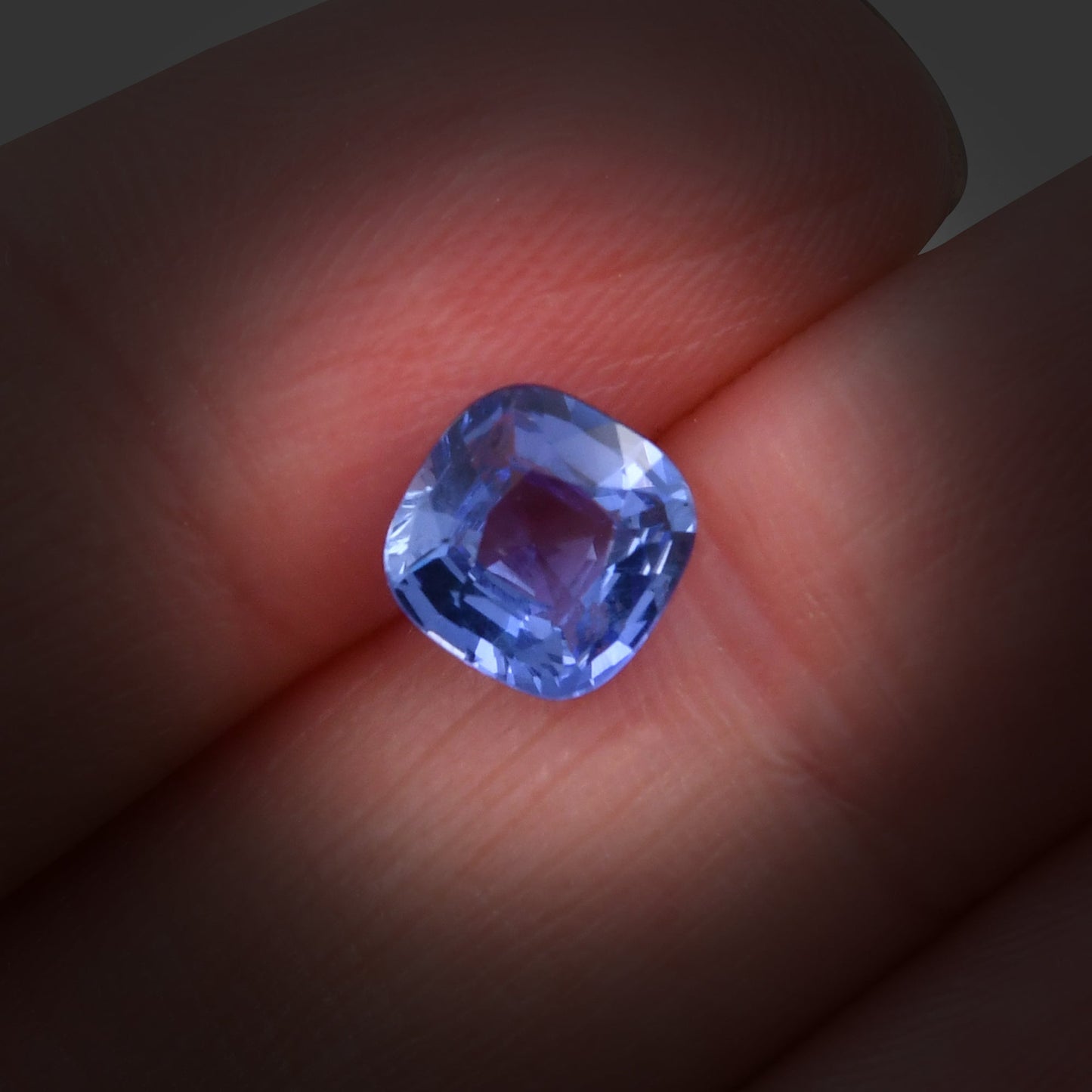 1.86 Carat Blue SRI LANKAN Cushion Sapphire