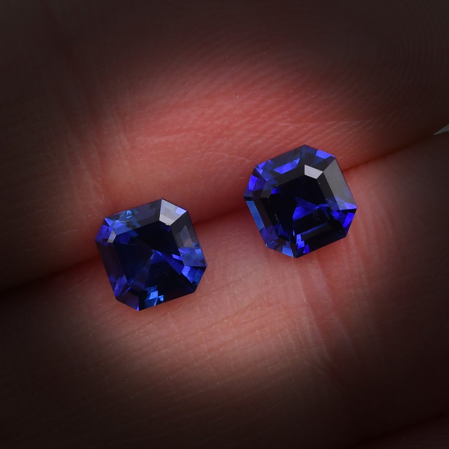 1,87 Karat blauer Smaragd-Saphir aus Sri Lanka