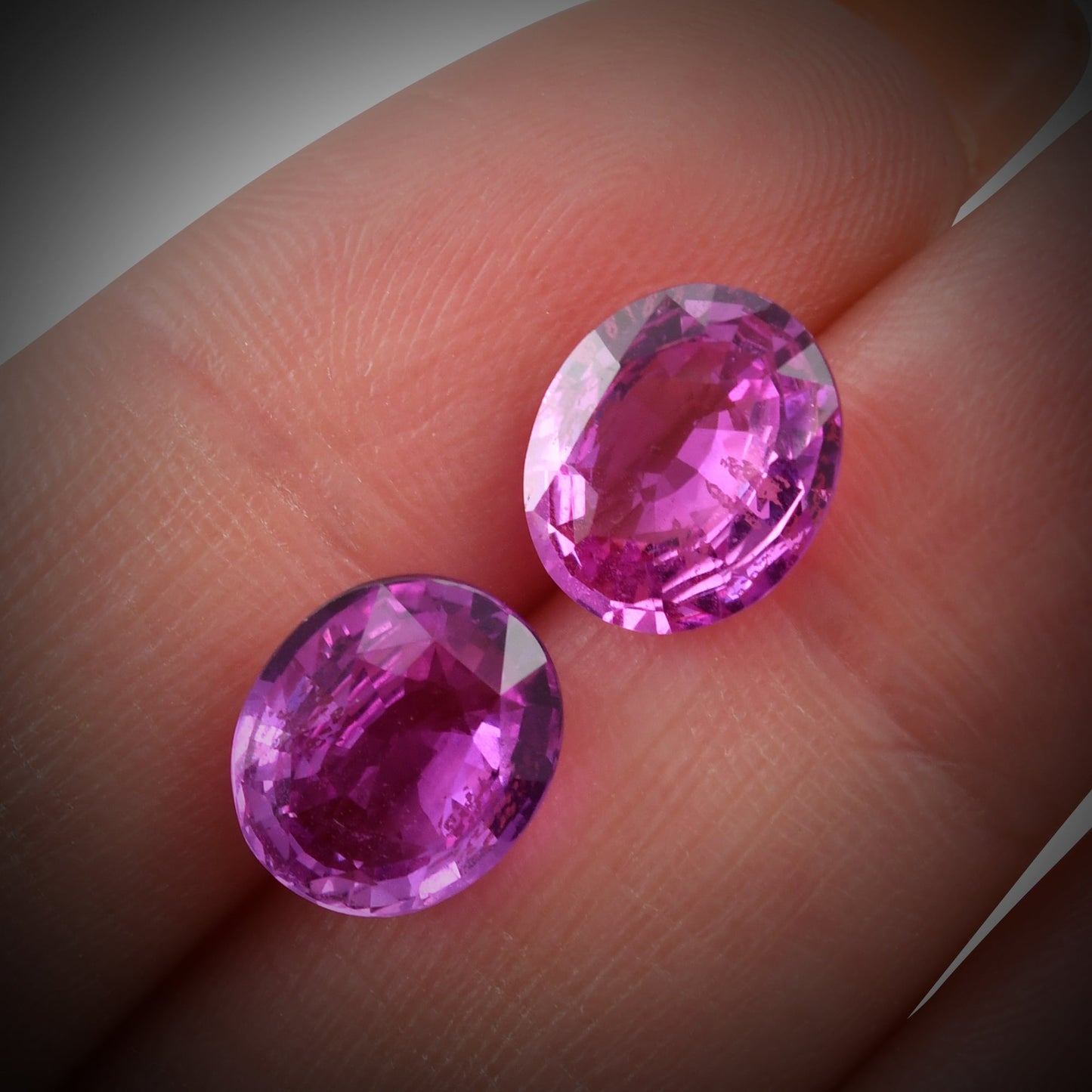 7.07 Carat Pink MADAGASCAR Oval Sapphire CD