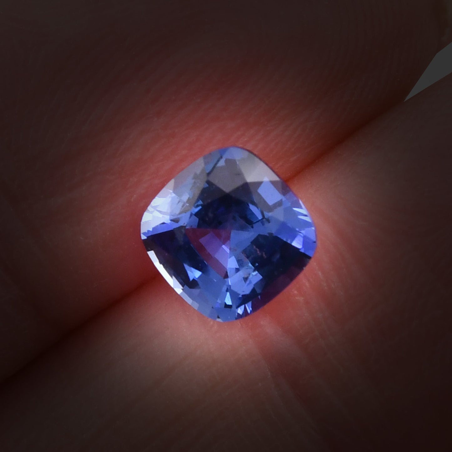 1.51 Carat Blue SRI LANKAN Cushion Sapphire