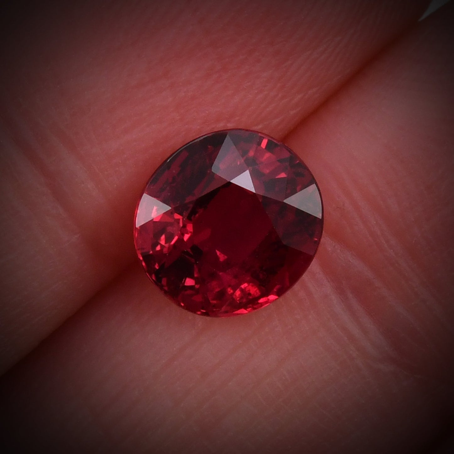 3.06 Carat Red MOZAMBIQUE Oval Ruby AGL No Heat