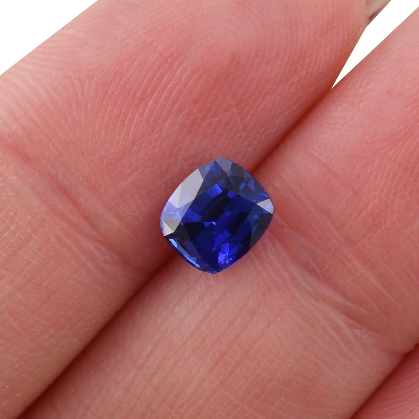 1,46 Karat blauer Kissen-Saphir aus Sri Lanka