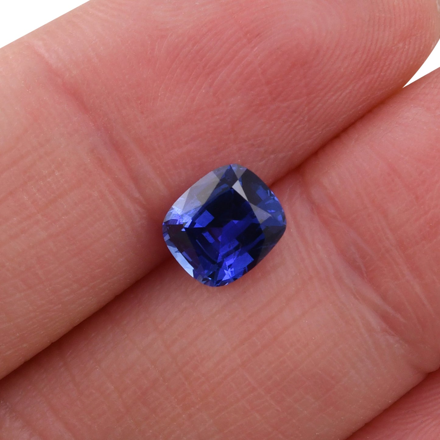1,48 Karat blauer Kissen-Saphir aus Sri Lanka