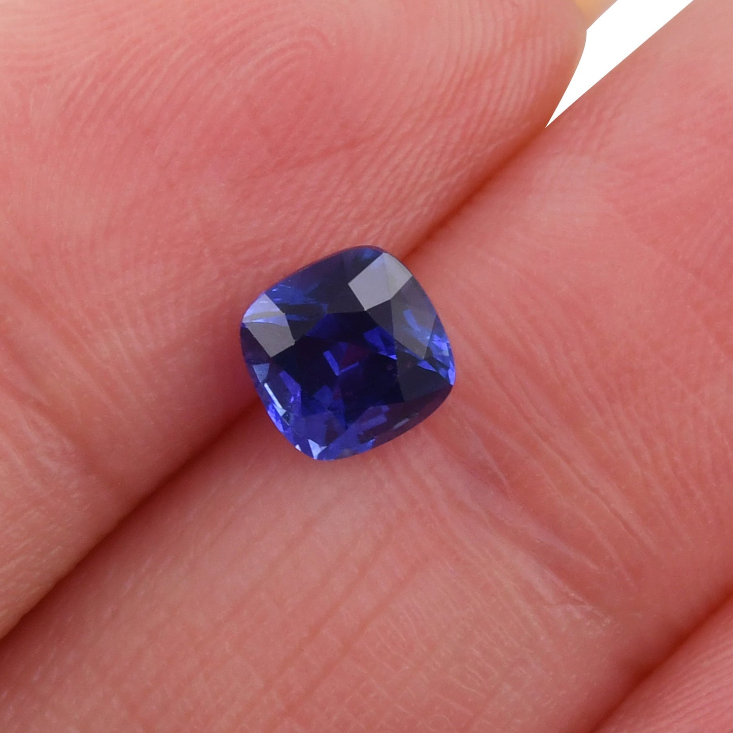 1,32 Karat blauer Kissen-Saphir aus Sri Lanka
