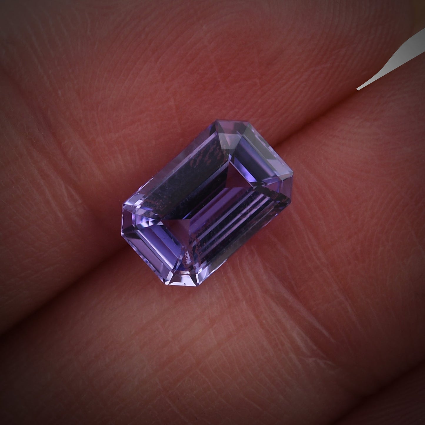 2.57 Carat Purple MADAGASCAR Emerald Sapphire
