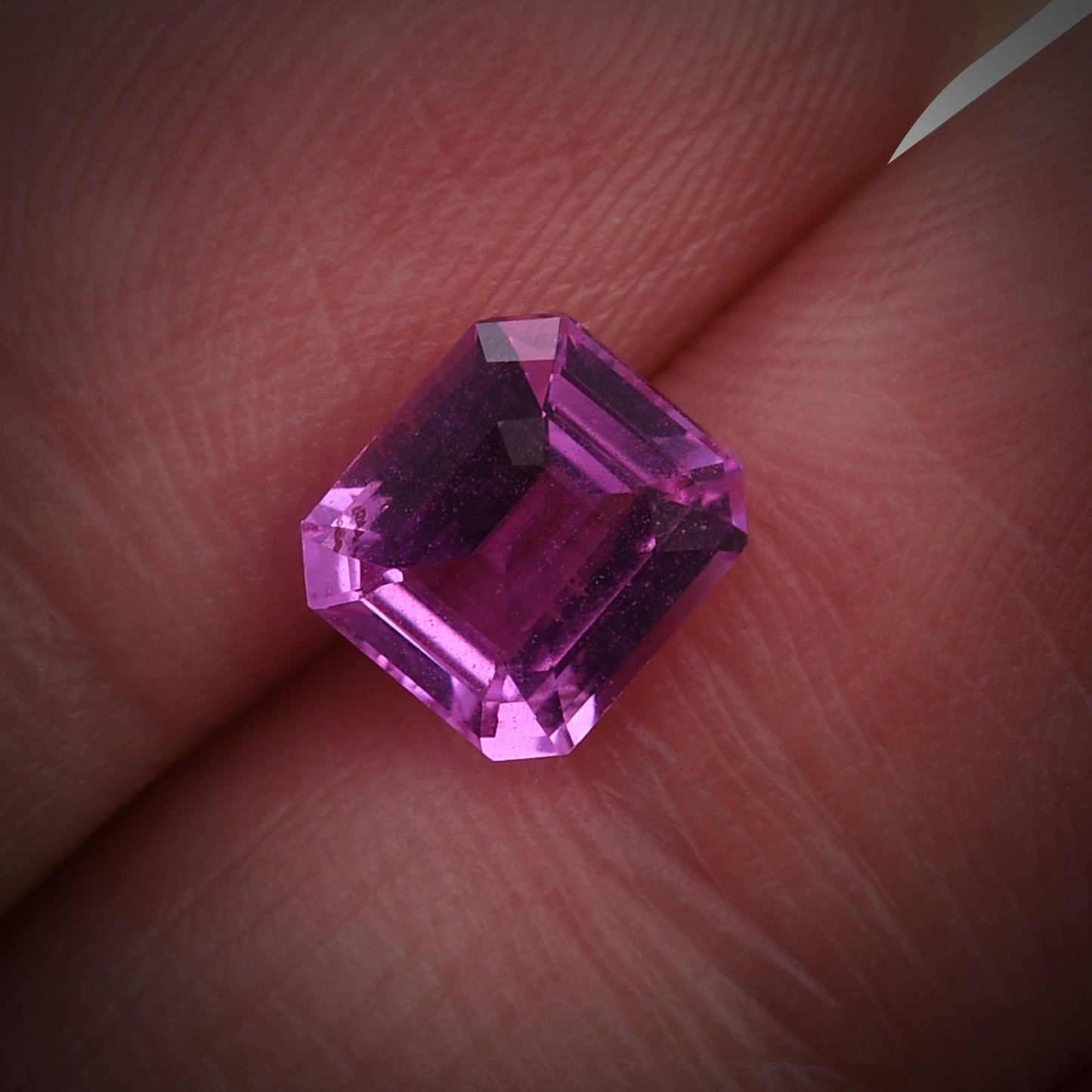 1.42 Carat Pink MADAGASCAR Emerald Sapphire