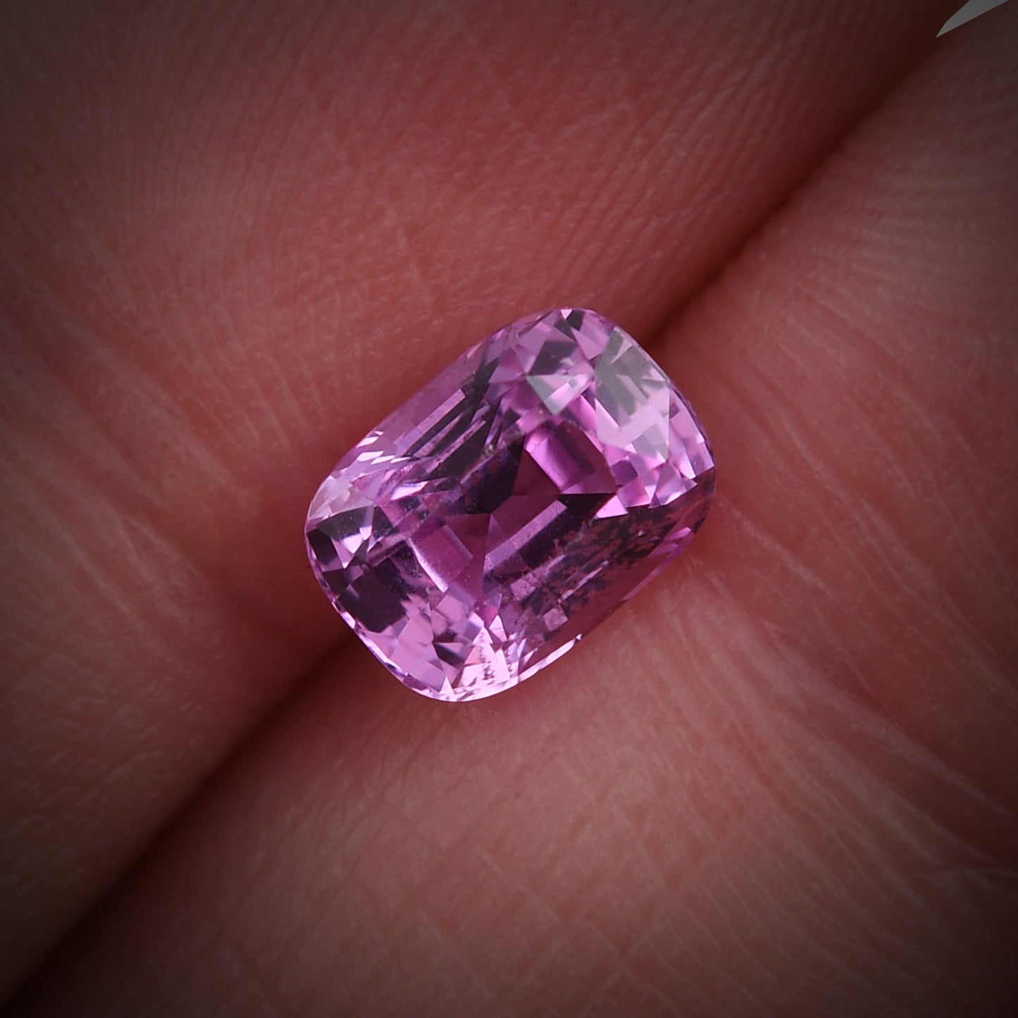 1.73 Carat Pink MADAGASCAR Cushion Sapphire